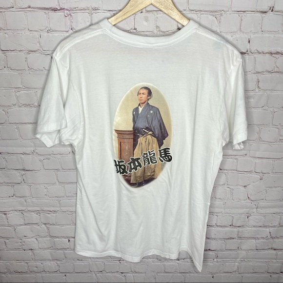Ryoma Sakamoto Japanese Samurai Emperor T-shirt Size Medium - Picture 1 of 5